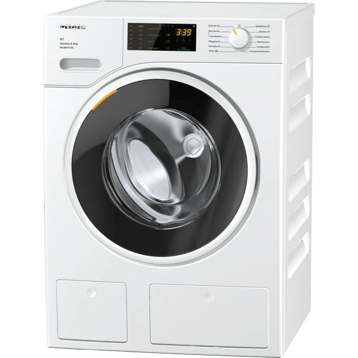 Miele WWD 660 WCS, Frontlader-Waschmaschine, A, Fassungsvermögen 8 kg, Standgerät, Breite 59,6 cm, Unwuchtkontrolle, variable Schleuderdrehzahl – Bild 5