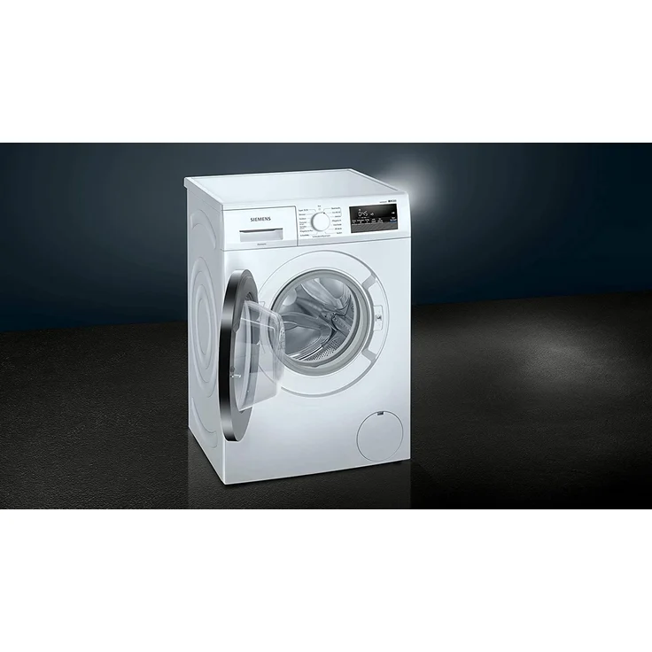 Siemens iQ300 WM14N122, Frontlader-Waschmaschine, D, Fassungsvermögen 7 kg, Standgerät, Breite 59,8 cm, Komfortverschluss, Nachlegefunktion – Bild 8