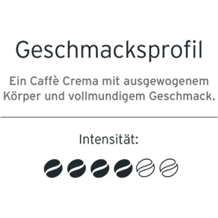 Tchibo Cafissimo Caffè Crema vollmundig Kapseln, 80 Stück (8 x 10 Kapseln ) – Bild 4