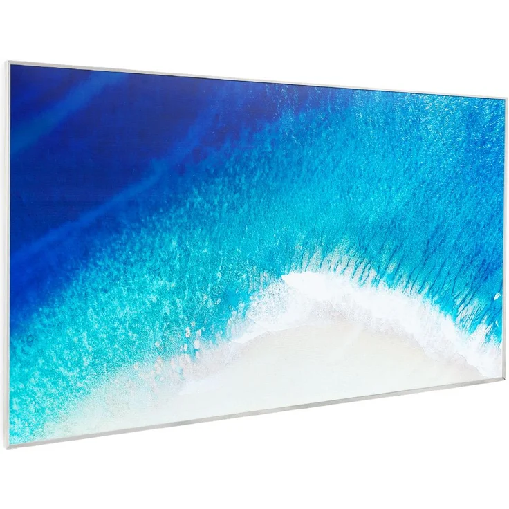 Klarstein Wonderwall Air Art 60 Infrarotheizung 101x60cm 600W Wandinstallation Fernbedienung weiß Design-Oberfläche: Der Kuss, Infrarotheizung – Bild 1