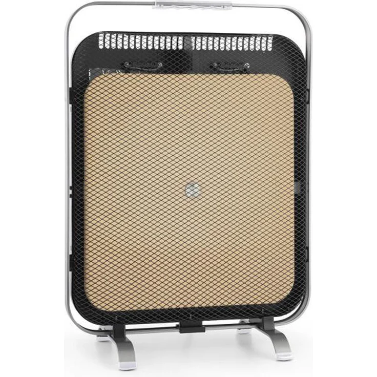 Klarstein HeatPal Marble Blackline Infrarot-Heizung 1300W Wärmespeicher Marmor Aluminium Schwarz, Heizstrahler – Bild 1