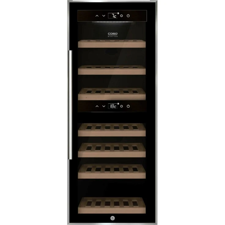 Caso Winecomfort 38 black Weinkühlschrank für 38 Flaschen - Schwarz – Bild 2