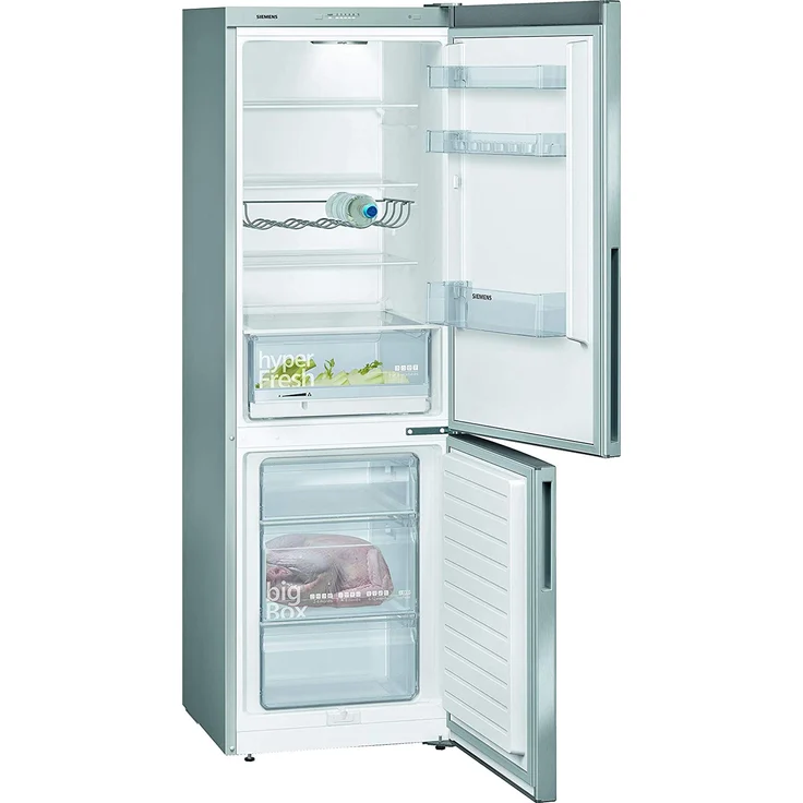 Siemens KG36VVLEA Kühl-Gefrierkombination, freistehend, silber, Schnellgefrieren, Breite 60 cm, Energieklasse E – Bild 5