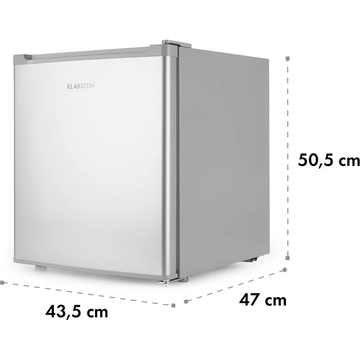 Scooby Mini-Kühlschrank Energieklasse E, 40Ltr, 41dB, weiß Silber – Bild 7