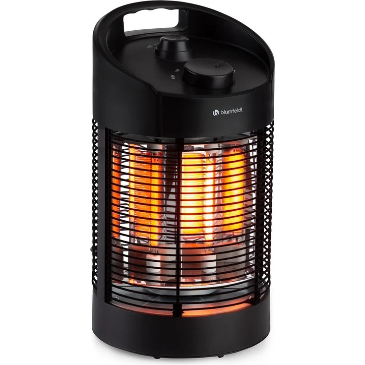 Blumfeldt Heat Guru 360 Mini Infrarot-Heizstrahler 700-350W Oszillation, Heizstrahler – Bild 1