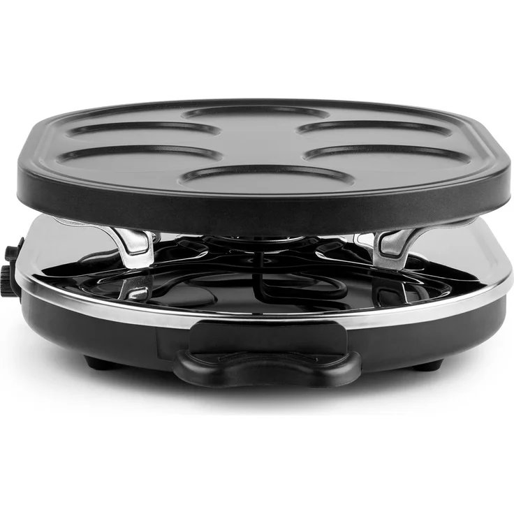 Woklette Tischgrill Raclette Wokset 1200 W 8 Personen Antihaft – Bild 3