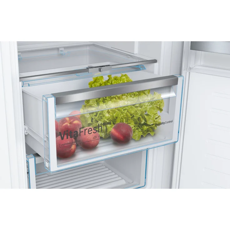 Bosch KIR81AFE0 Kühlschrank, Einbau, weiß, Schnellkühlen, FreshSense, VitaFresh, LED, Breite 56 cm, Energieklasse E – Bild 8