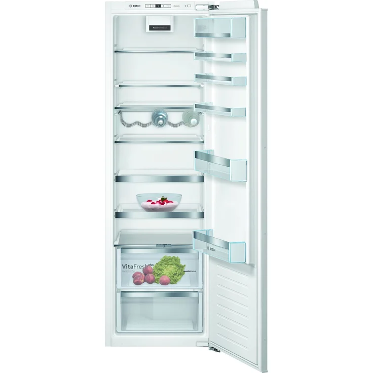 Bosch KIR81AFE0 Kühlschrank, Einbau, weiß, Schnellkühlen, FreshSense, VitaFresh, LED, Breite 56 cm, Energieklasse E – Bild 6