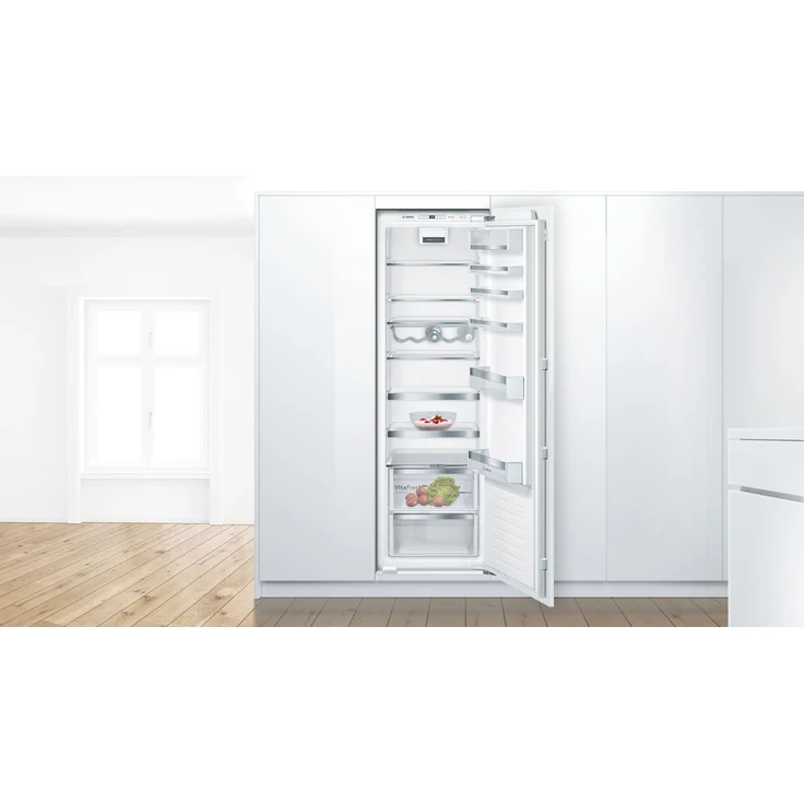 Bosch KIR81AFE0 Kühlschrank, Einbau, weiß, Schnellkühlen, FreshSense, VitaFresh, LED, Breite 56 cm, Energieklasse E – Bild 9