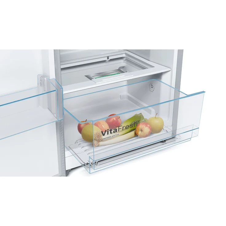 Bosch KSV36VLDP Kühlschrank, freistehend, edelstahl, Schnellkühlen und -gefrieren, LED, Breite 60 cm, Energieklasse D – Bild 14
