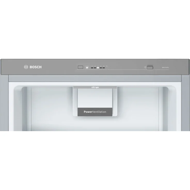 Bosch KSV36VLDP Kühlschrank, freistehend, edelstahl, Schnellkühlen und -gefrieren, LED, Breite 60 cm, Energieklasse D – Bild 9