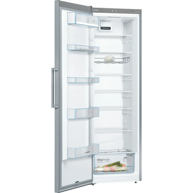 Bosch KSV36VLEP Kühlschrank, freistehend, silber, LED, Breite 60 cm, Energieklasse E – Bild 3
