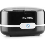 Klarstein Superpure Ultraschallreiniger, Brillenreiniger, Schmuckreiniger, 50 Watt, 90 Sekunden, schwarz