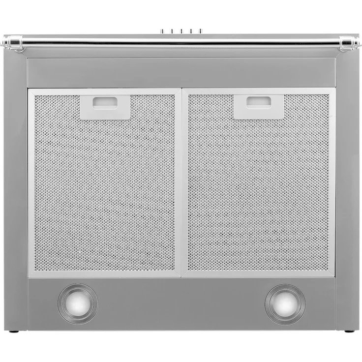 Klarstein Montblanc 60, Motorhaube, Esse, Breite: 60 cm, Tiefe: 50 cm, Absaugung und Rückführung (mit zusätzlichem Rückführungsset), silbergrau – Bild 5
