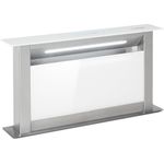 Klarstein Royal Flush Eco 90 Dunstabzugshaube 90 cm A+ weiß Weiß, 60 cm