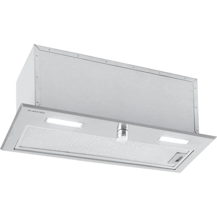 Klarstein Simplica Dunstabzugshaube Einbau 70cm Abluft LED Edelstahl 70 cm