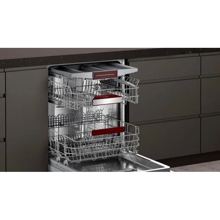 Neff S157ECX21E, Geschirrspüler, D, Geräuschemissionsklasse B, Geräuschemissionen 42 Dezibel – Bild 4