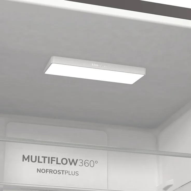 Gorenje NRK6202AXL4 Kühl-Gefrierkombination, freistehend, grau metallisch weiß, NoFrost, Schnellgefrieren, Breite 60 cm – Bild 12