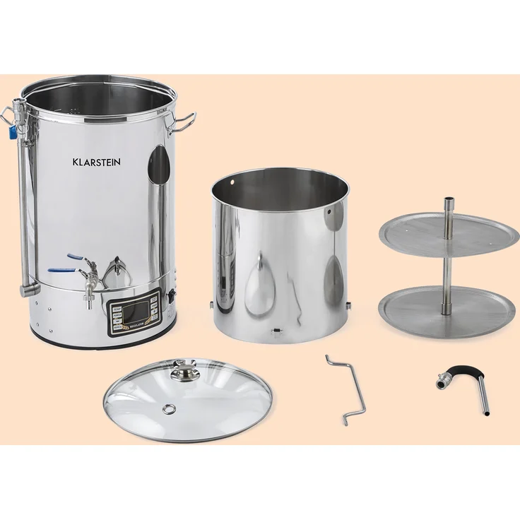 Mundschenk Maischekessel, Bierbrauanlage, 2500 W, 30 l, 9 Programme – Bild 6