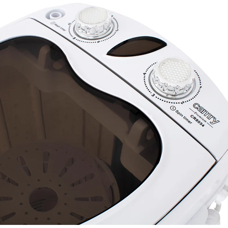 Camry CR 8054, Toplader-Mini-Waschmaschine, Fassungsvermögen 3 kg, Standgerät, Breite 37 cm, Ablassschlauch, Leistung: 150 W – Bild 5