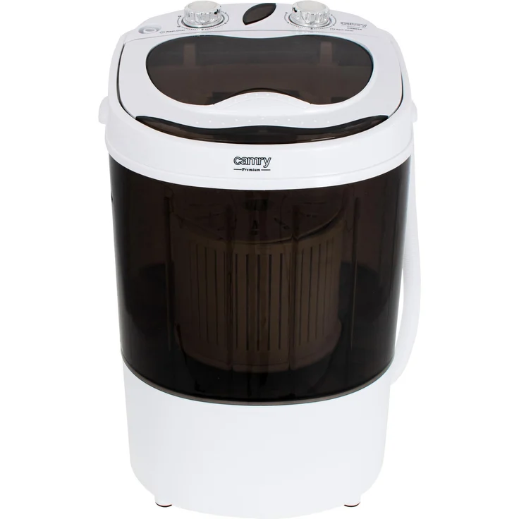 Camry CR 8054, Toplader-Mini-Waschmaschine, Fassungsvermögen 3 kg, Standgerät, Breite 37 cm, Ablassschlauch, Leistung: 150 W – Bild 7