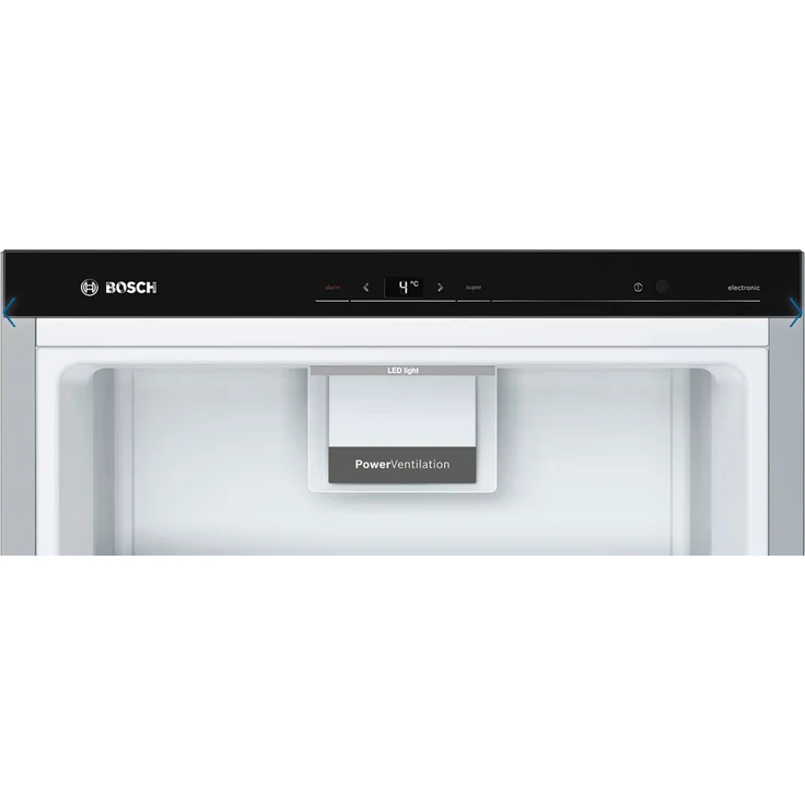 Bosch KSV36AIDP Kühlschrank, freistehend, edelstahl mit Anti-Fingerprint, 0-Grad-Zone, Schnellkühlen und -gefrieren, LED, Breite 60 cm – Bild 7
