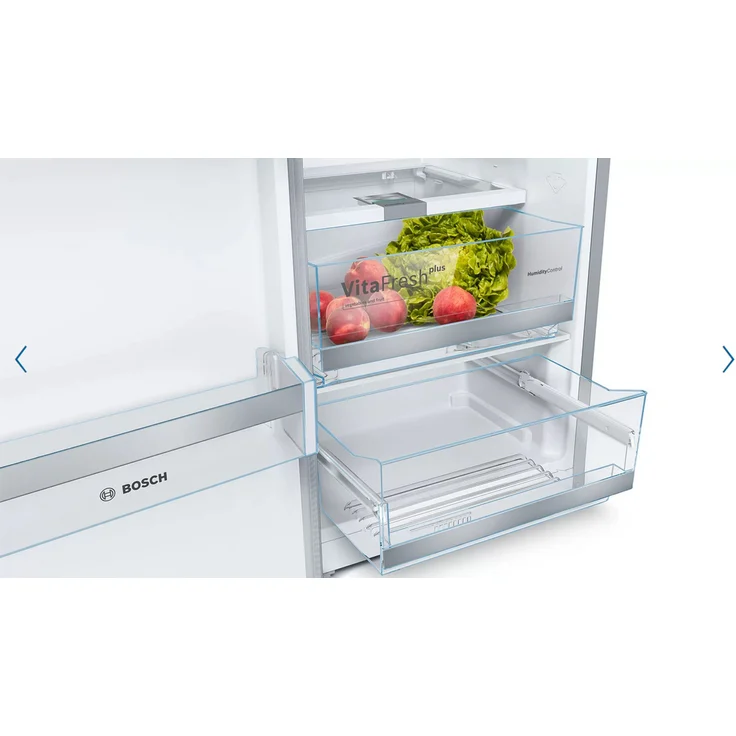 Bosch KSV36AIDP Kühlschrank, freistehend, edelstahl mit Anti-Fingerprint, 0-Grad-Zone, Schnellkühlen und -gefrieren, LED, Breite 60 cm – Bild 8