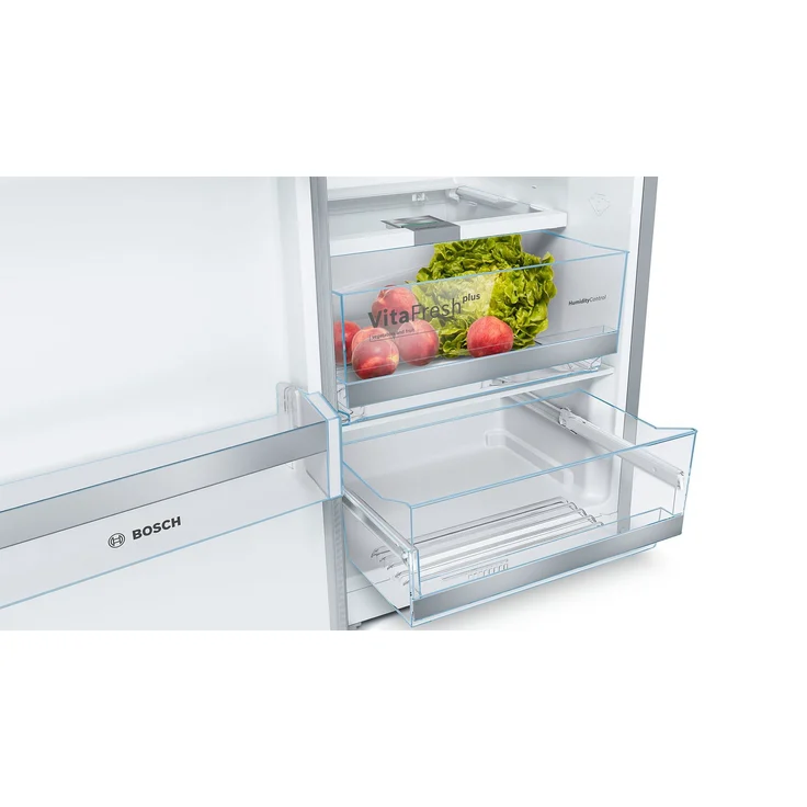 Bosch KSV36AIDP Kühlschrank, freistehend, edelstahl mit Anti-Fingerprint, 0-Grad-Zone, Schnellkühlen und -gefrieren, LED, Breite 60 cm – Bild 9