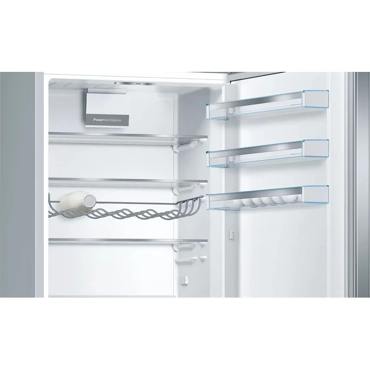 Bosch KGE49AICA Kühl-Gefrierkombination, freistehend, silber, LowFrost, 0-Grad-Zone, Schnellkühlen und -gefrieren, Breite 70 cm – Bild 11