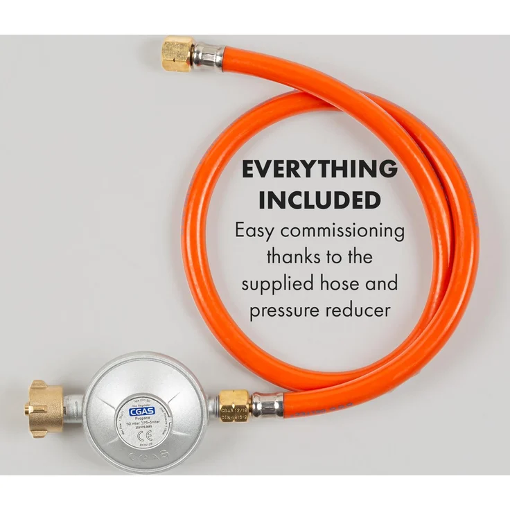 Alchemist 4 Zonen Gaskochfeld Aluminium-Brenner Glaskeramik schwarz – Bild 8