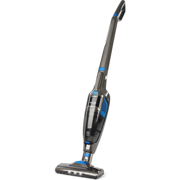 Klarstein TurboHybrid Staubsauger Boden- und Handstaubsauger anthrazit-blau