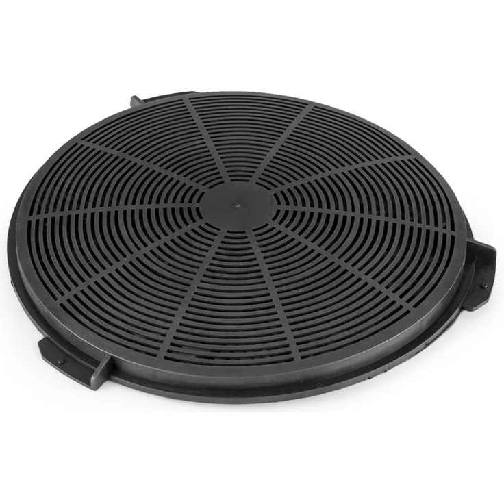 Aktivkohlefilter für Amelia Dunstabzugshauben Ersatzteil 24 x 2 cm (Ø x H) Umluftbetrieb