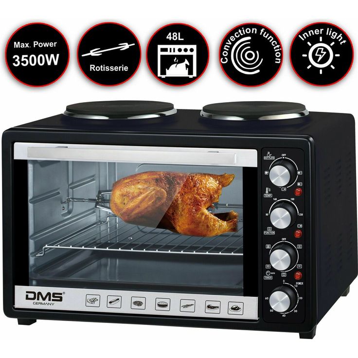 DMS OCRH-48D Mini Backofen – Bild 2