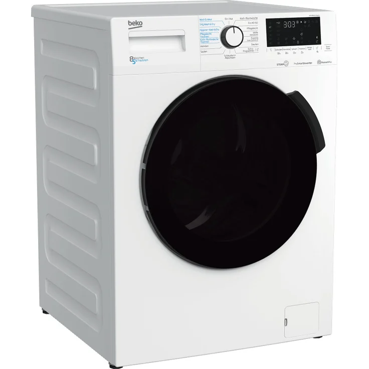 Beko WDW85141Steam1 7161549100, Waschtrockner, Energieeffizienzklasse D, Standgerät, Breite 60 cm, Geräuschemissionsklasse C, Dampffunktion – Bild 6