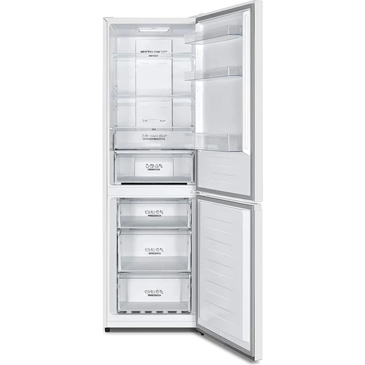 Gorenje N 619 EAW4 Kühl-Gefrierkombination, freistehend, weiß, NoFrost, LED, Schnellgefrieren, Breite 59.5 cm, Energieklasse E – Bild 3