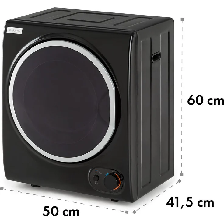 Jet Set 2500, Ablufttrockner, C, Fassungsvermögen 2,5 kg, Standgerät, Breite 50 cm, Edelstahltrommel, 2 Heizstufen – Bild 8
