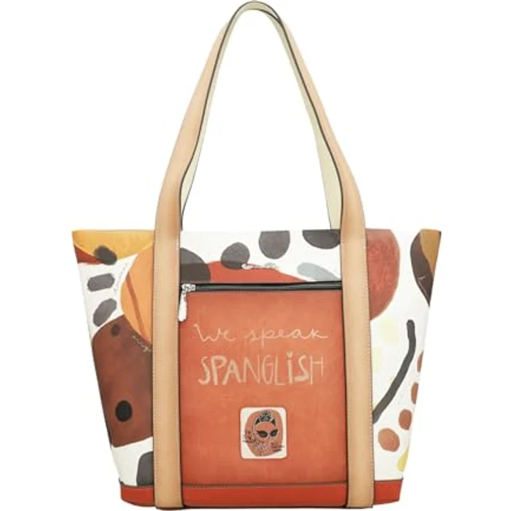 Anekke Shopper Tasche 44 cm, mehrfarbig, 100% Polyurethan, 44 x 16 x 33 cm – Bild 3