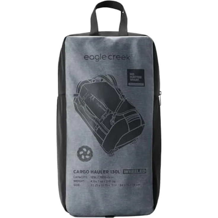 Eagle Creek Cargo Hauler 2 Rollen Reisetasche 86 cm, grau, 100% Polyester, 38 cm x 35 cm – Bild 6