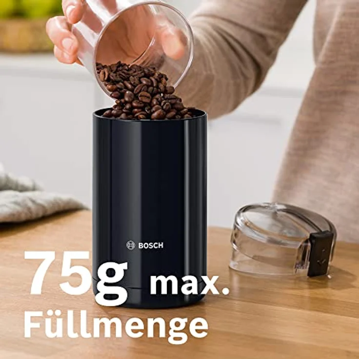 Bosch Hausgeräte TSM6A013B Kaffeemühle, Schwarz – Bild 5