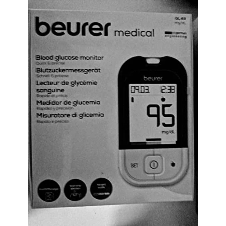 Beurer GL 48 mg/dL Blutzuckermessgerät – Bild 2
