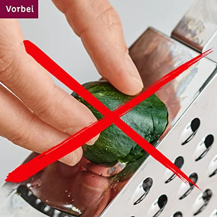 Betty Bossi Multi-Schneider Gemüse Universell Kunststoff Metall Grau Transparent Grün Weiß – Bild 3