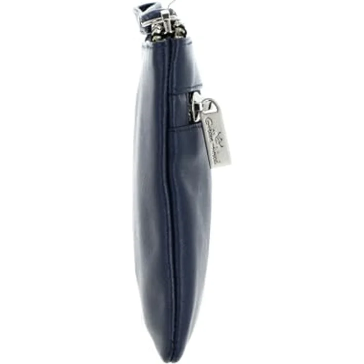 Golden Head Valencia Handtasche, Herren Leder mit RFID Schutz, 18 cm, Blau – Bild 5