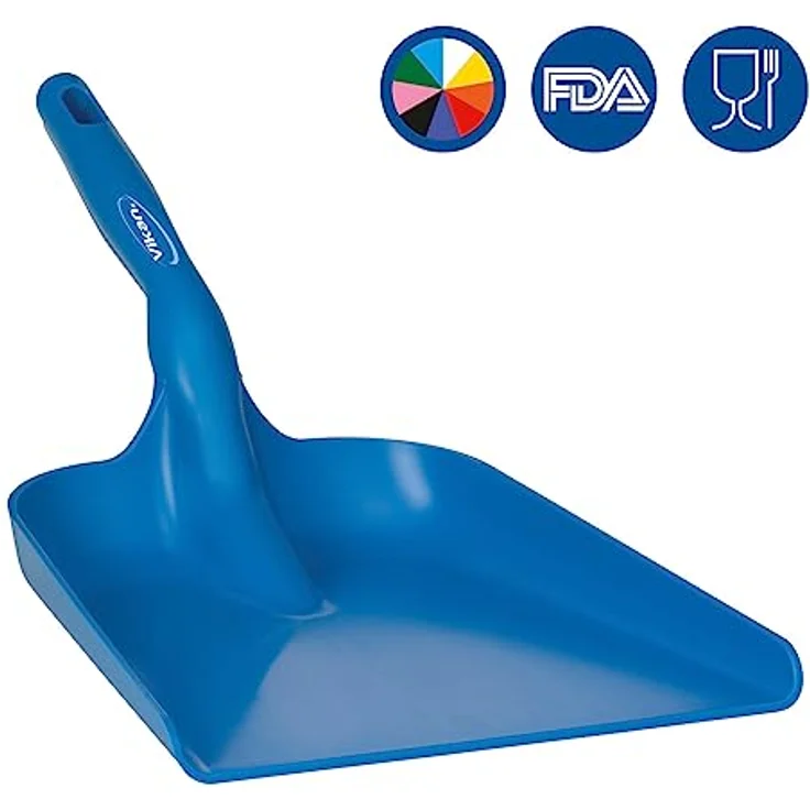Vikan - Hygiene - Handschaufel - Flach - Polypropylen - Blau – Bild 4