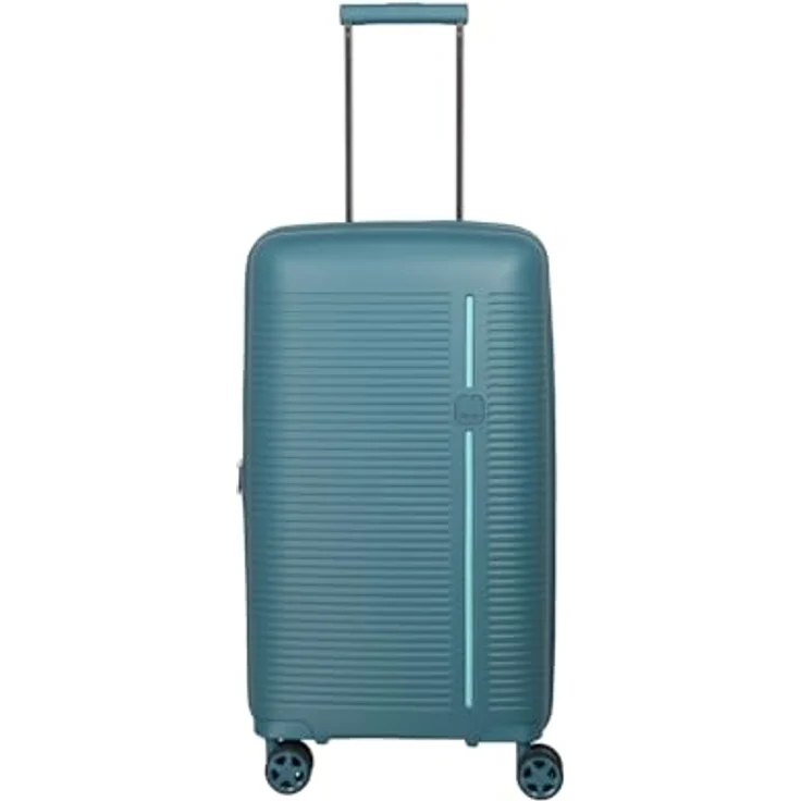 Travelite Roomer Hartschalenkoffer 66 cm Aqua, 74 Liter, mit Dehnfalte und TSA Kombinationsschloss – Bild 2