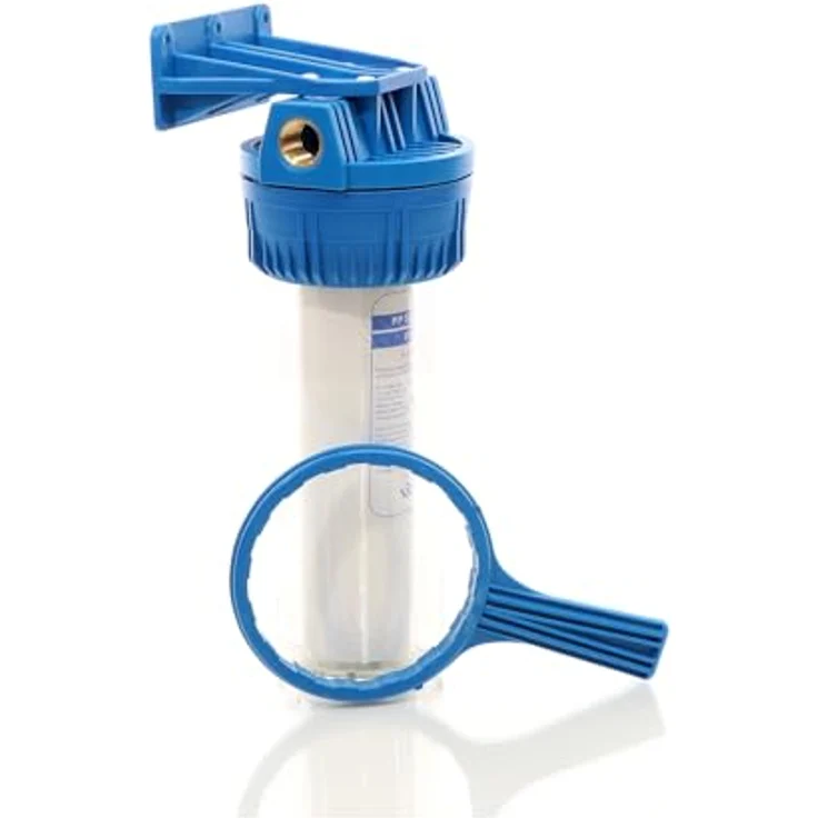 Naturewater NW-BR10A Wasserfilter, 5 µ Sedimentfilter mit 60 mm PP Kartusche und Wandhalterung, einfach zu installieren – Bild 4