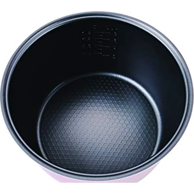 bkitchen Cook 200 Edelstahl Reiskocher mit Dunst- und Warmhaltefunktion, 4 L Volumen, 700 Watt, silber – Bild 2