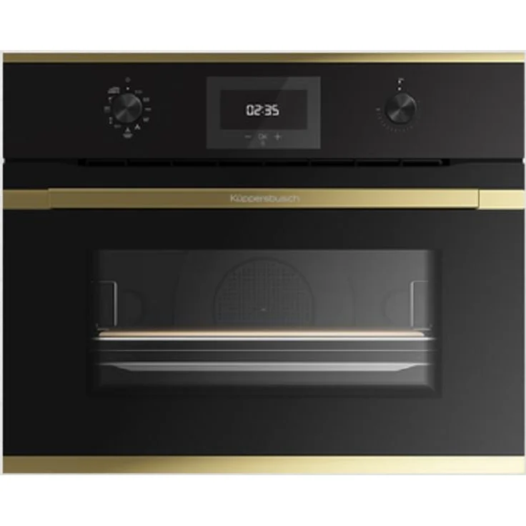 Küppersbusch Kompakt Pyrolyse-Backofen CBP6332.0S, 340°C Pizzafunktion, 44 Liter Garraum, Gold