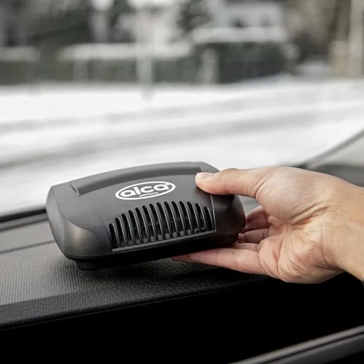 alca Heizlüfter Heizlüfter 12V 2-in-1 Thermolüfter & Ventilator für Auto Kfz Heizung, 150 W, kompakt und sicher, schwarz – Bild 6