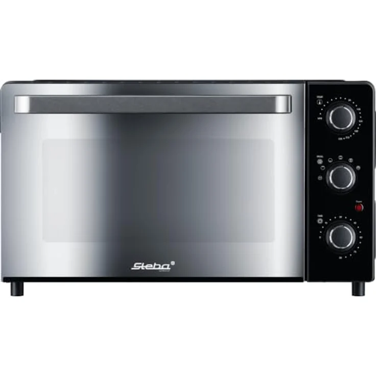Steba KB 238 Mini-Backofen, 2000 Watt, 38 Liter, 3 Einschubebenen, Umluft, Timer, Schwarzstahl – Bild 7