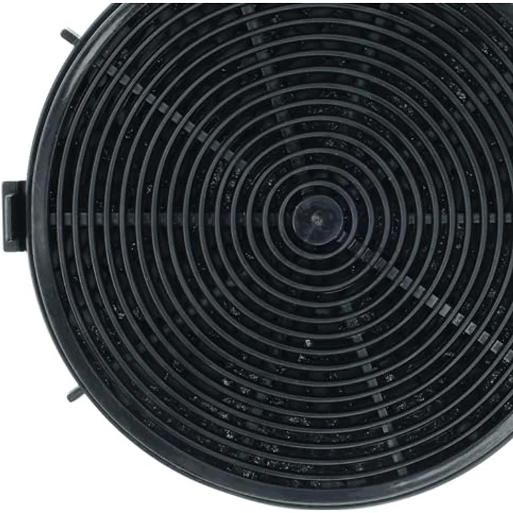 vhbw 2x Aktivkohlefilter für PKM Dunstabzugshauben, 11,8 cm, schwarz - Zuverlässiger Ersatzfilter gegen Geruchsbildung und Ablagerungen – Bild 5